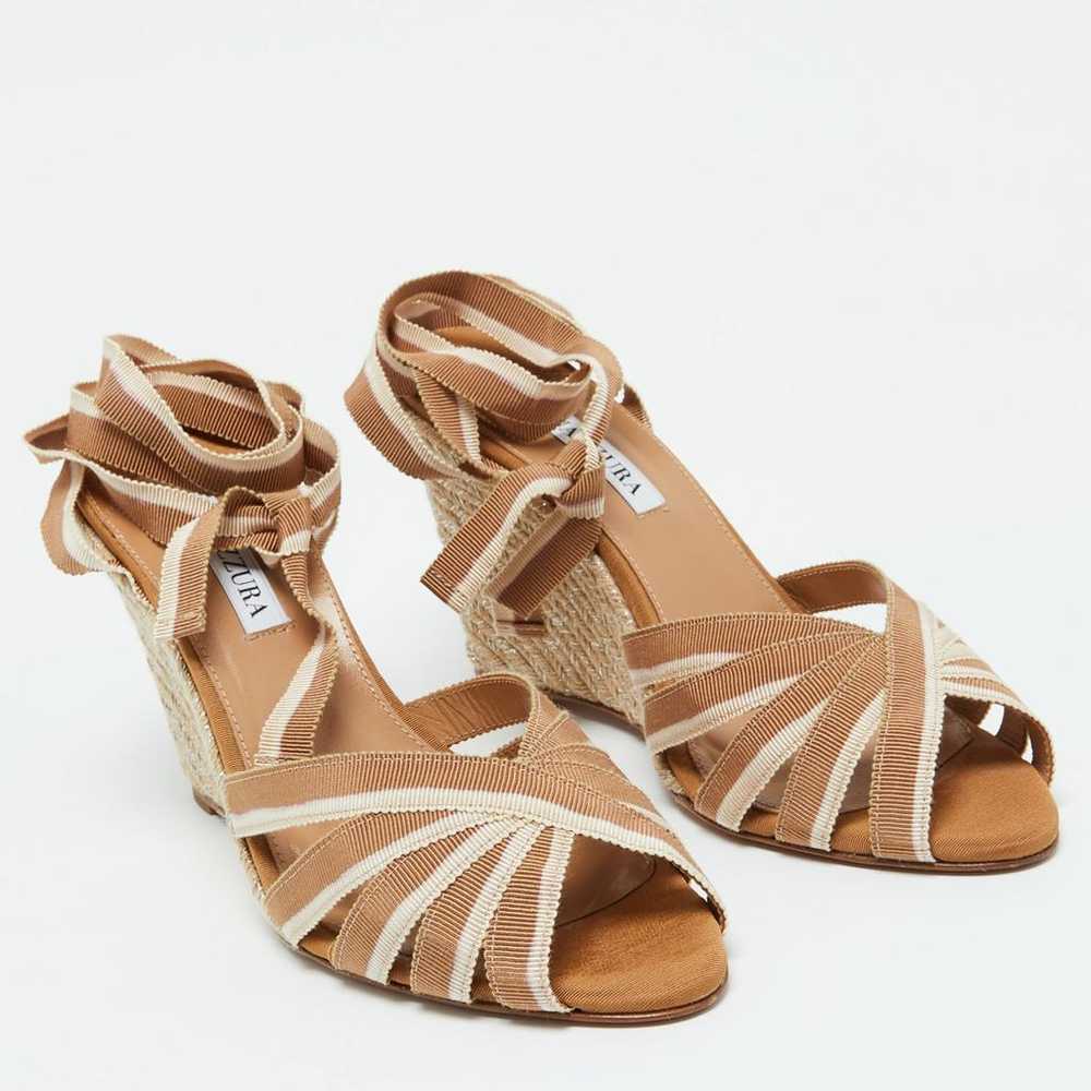 Aquazzura Cloth sandal - image 3