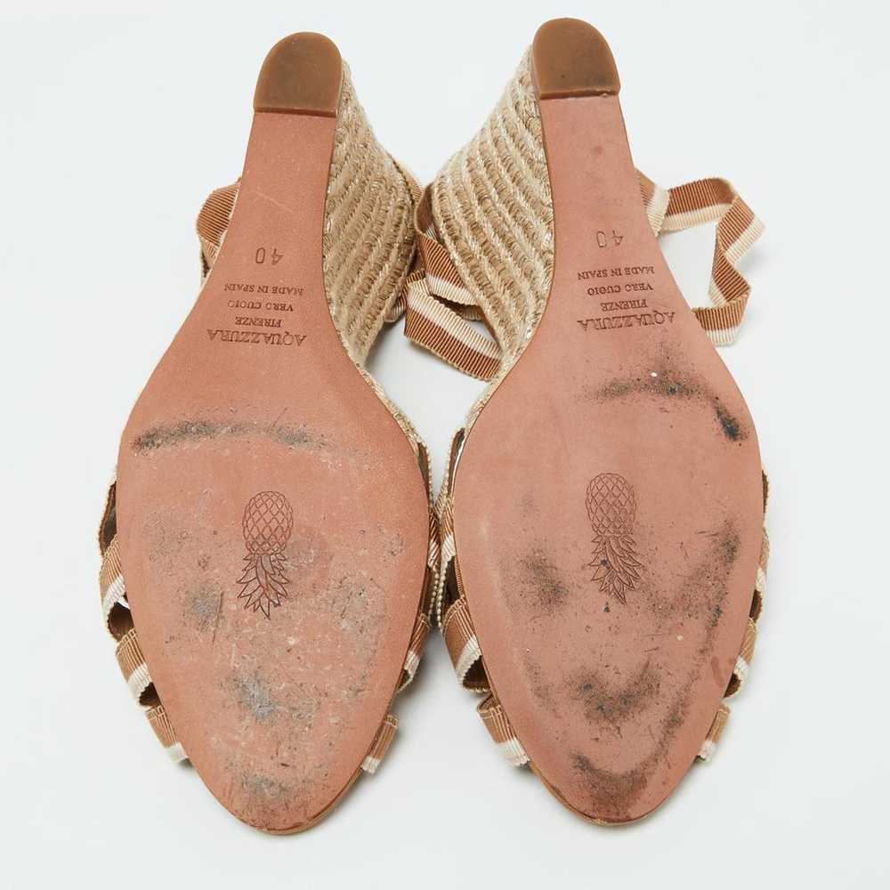 Aquazzura Cloth sandal - image 5