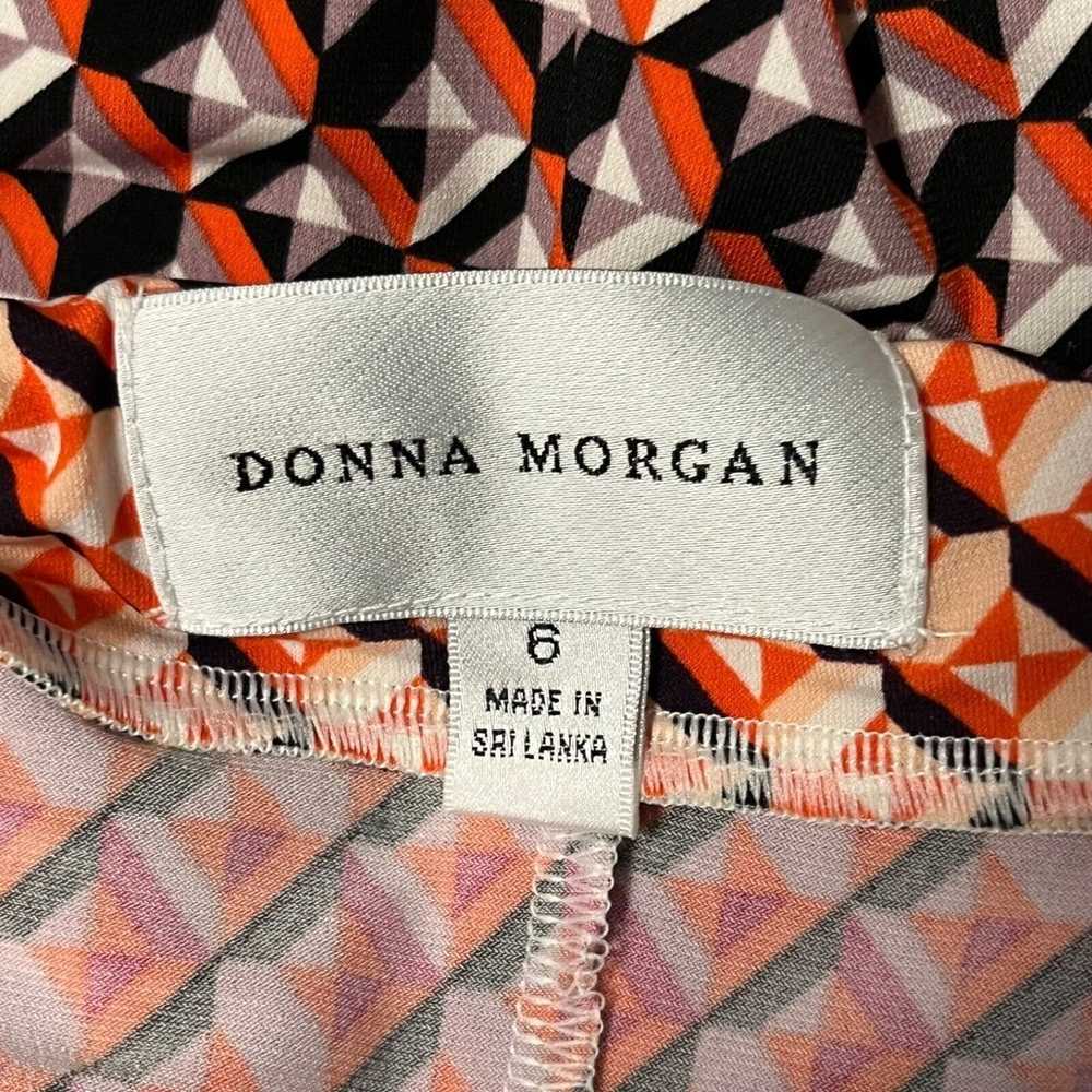 Donna Morgan Colorful Geometric Print 3/4 Sleeve … - image 6