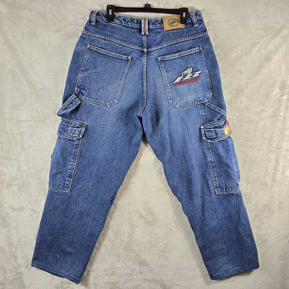 Other VTG Johnny Blaze Baggy 90s Cargo Jeans 34x2… - image 2