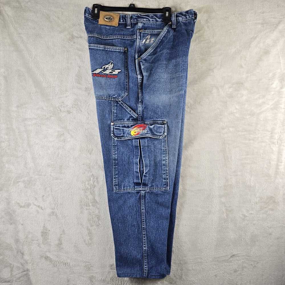 Other VTG Johnny Blaze Baggy 90s Cargo Jeans 34x2… - image 6