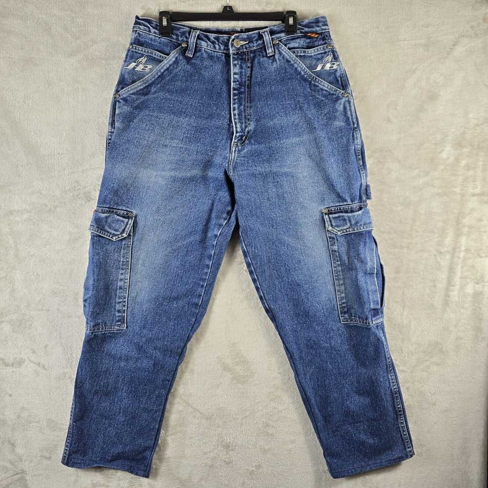 Other VTG Johnny Blaze Baggy 90s Cargo Jeans 34x2… - image 9