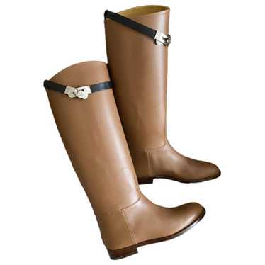 Hermès Jumping leather riding boots - image 1