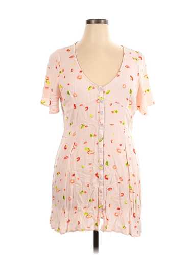 BP. Women Pink Casual Dress 1X Plus