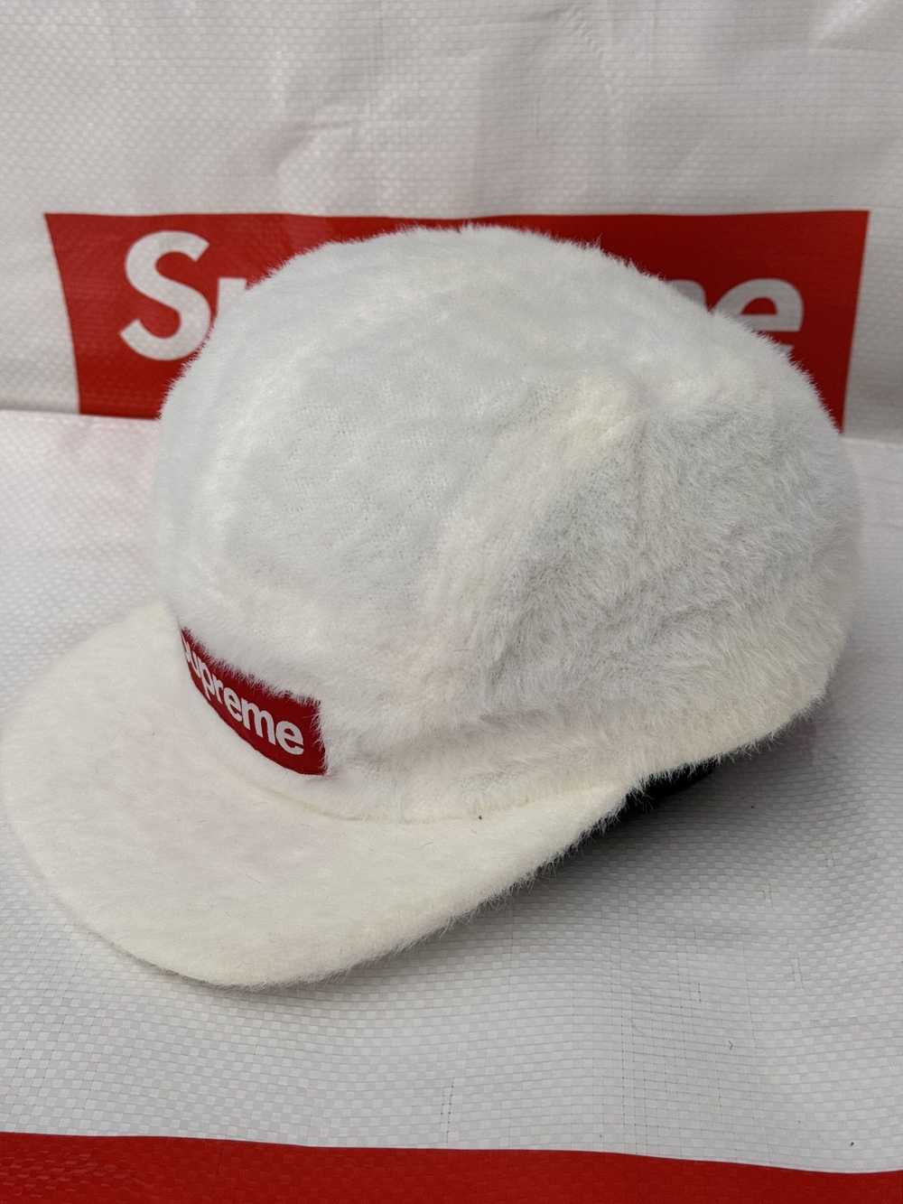 Supreme Supreme Faux Fur Camp Cap White fw 19 - image 7