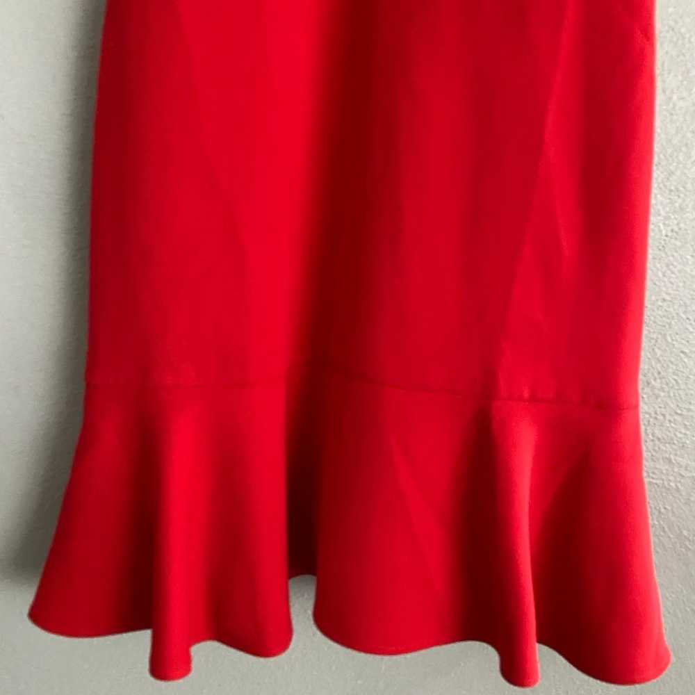 Chelsea28 Womens Dress Size Medium Red Cross Fron… - image 4