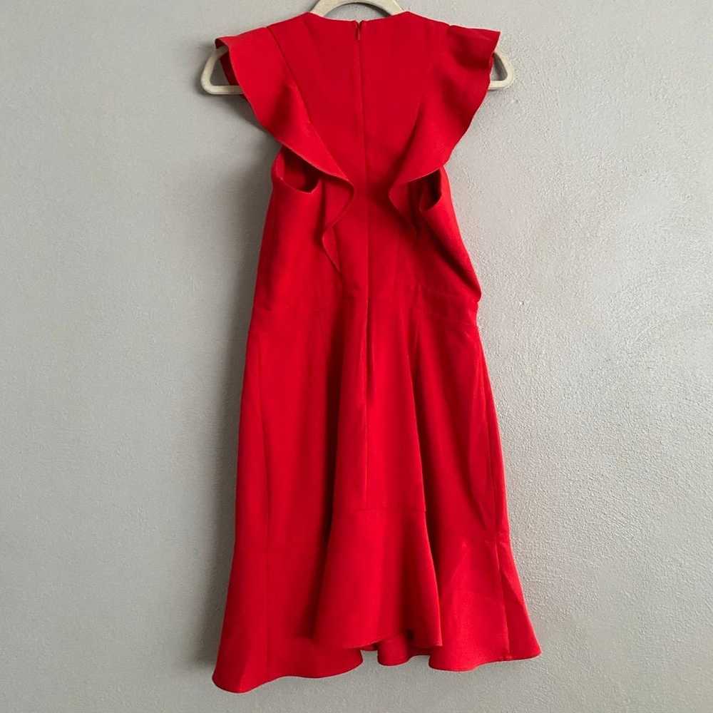 Chelsea28 Womens Dress Size Medium Red Cross Fron… - image 6