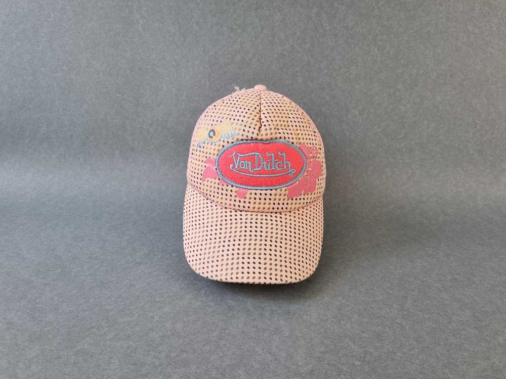 Von Dutch Rare Von Dutch Pink Cap Trucker Snap ba… - image 12