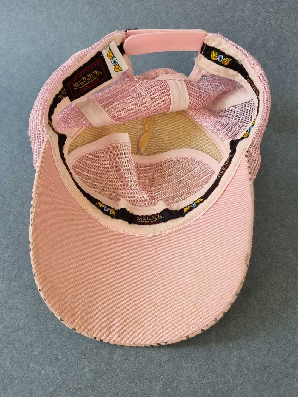 Von Dutch Rare Von Dutch Pink Cap Trucker Snap ba… - image 6