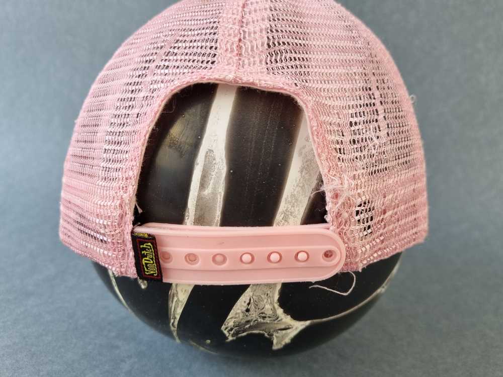 Von Dutch Rare Von Dutch Pink Cap Trucker Snap ba… - image 8