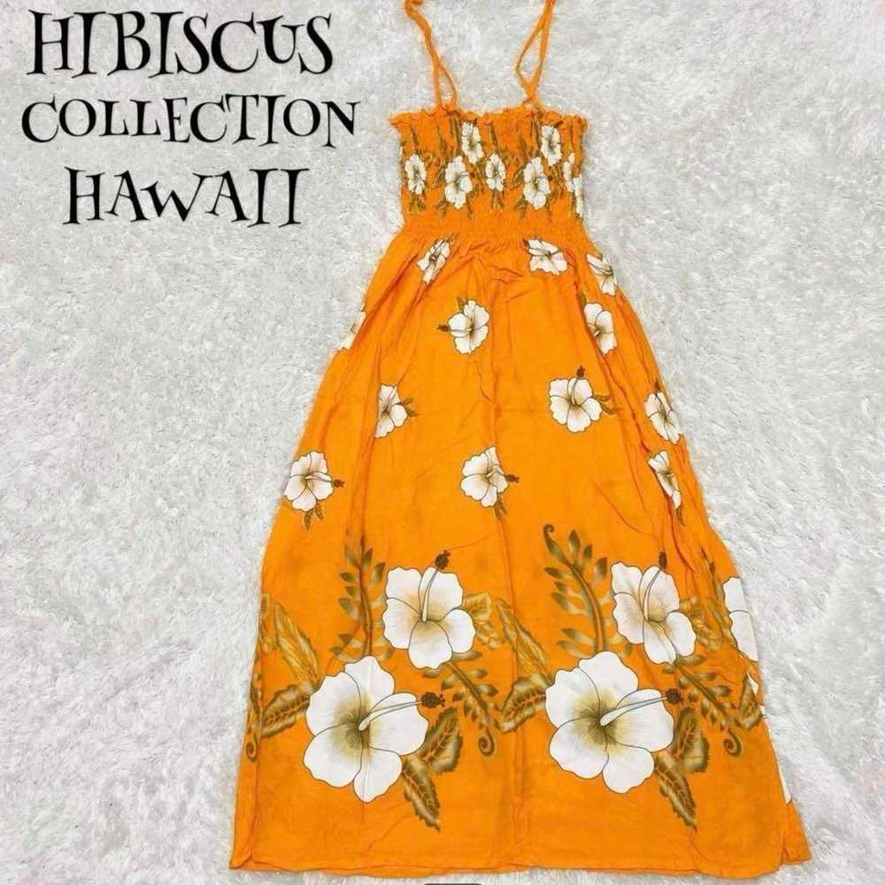 HIBISCUS COLLECTION HAWAII ☆ Dress Orange - image 1