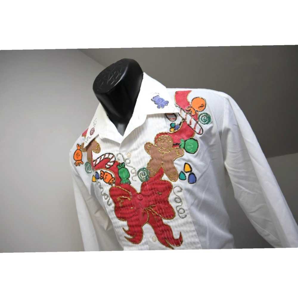 Vintage Gingerbread Bow Adorned Festive Holiday D… - image 2