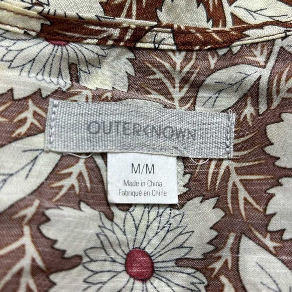 Outerknown Lulu floral dress sz M euc - image 2