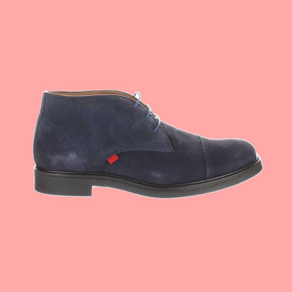 Joseph Marc Joseph Lenox Avenue Blue Leather Ankl… - image 1