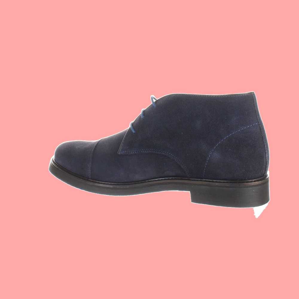 Joseph Marc Joseph Lenox Avenue Blue Leather Ankl… - image 3