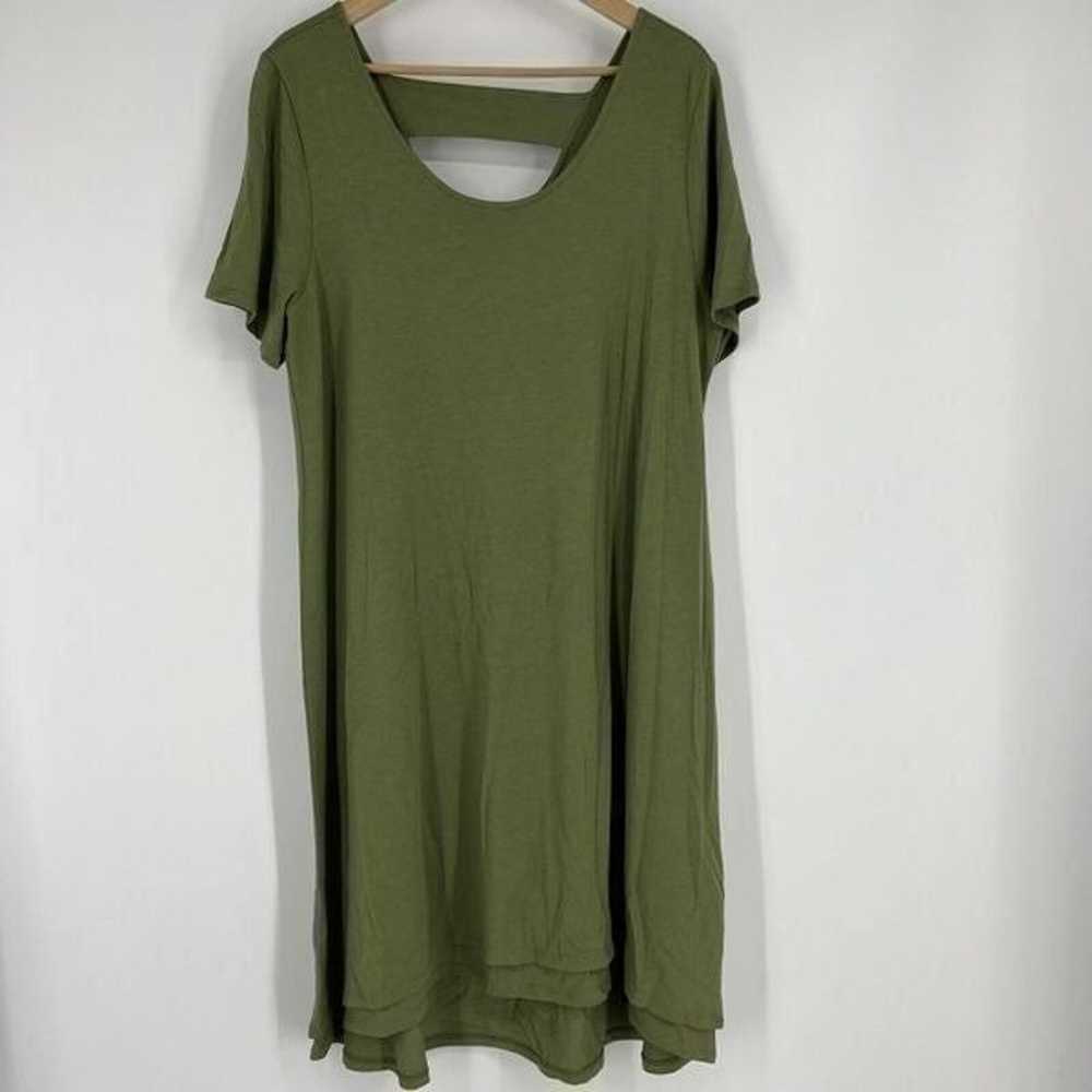 Soft Surroundings Camille T Shirt Dress Size Larg… - image 1