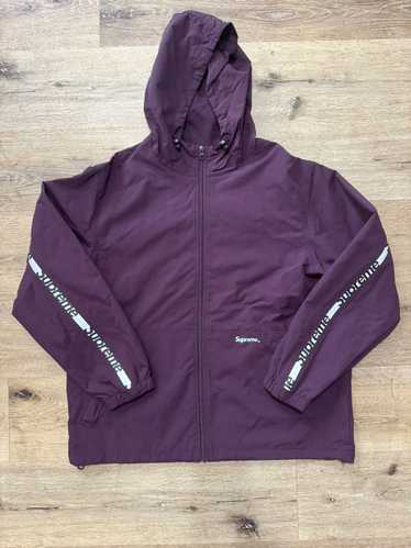 Supreme Supreme Reflective Zip Hooded Jacket SS21 - image 1