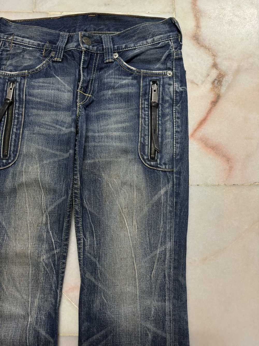 Distressed Denim × If Six Was Nine × Levi's Flare… - image 5