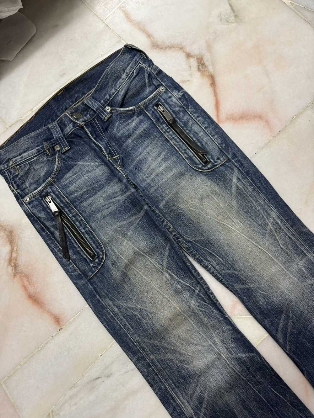 Distressed Denim × If Six Was Nine × Levi's Flare… - image 6