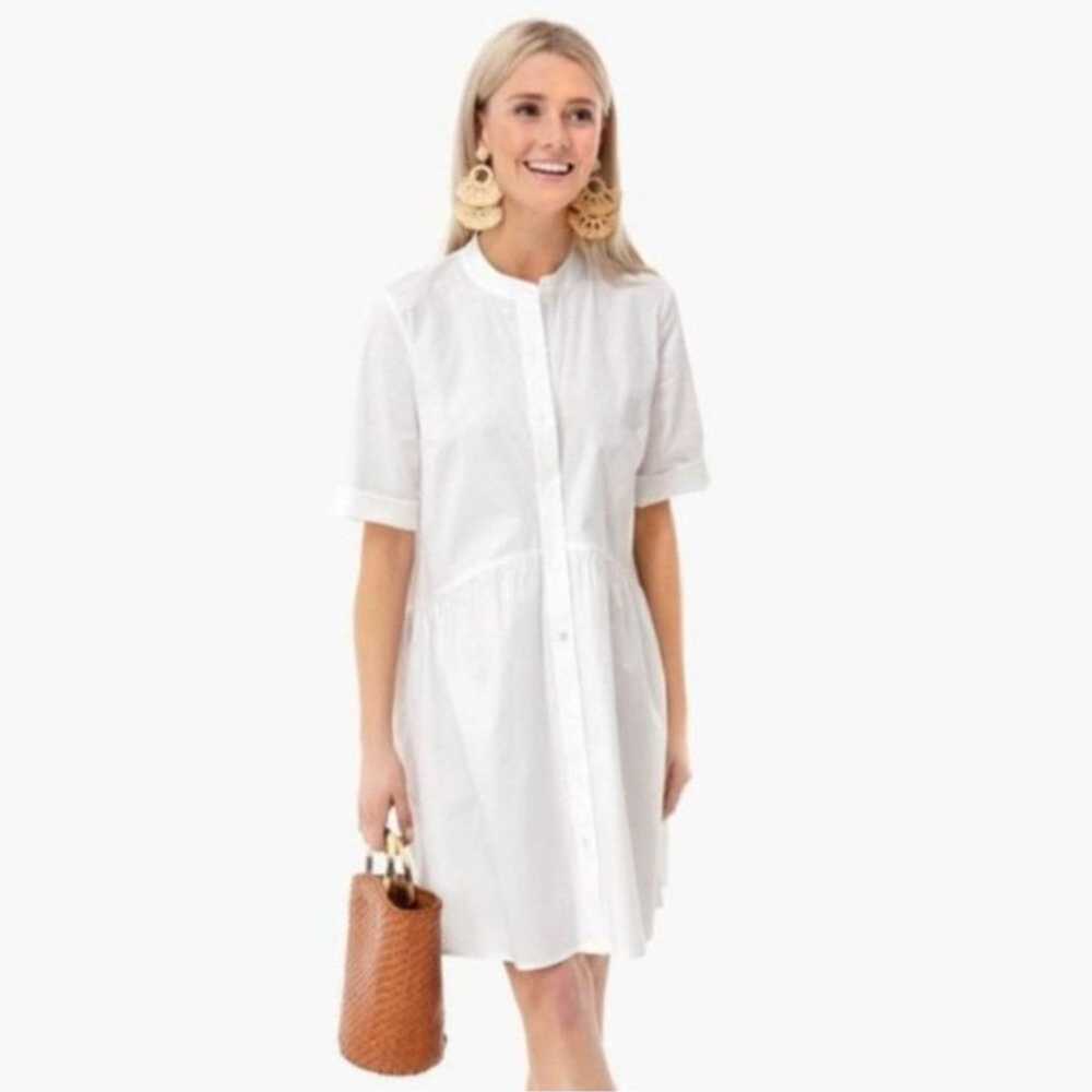 Tuckernuck Women's White Cotton Poplin Royal Shir… - image 4