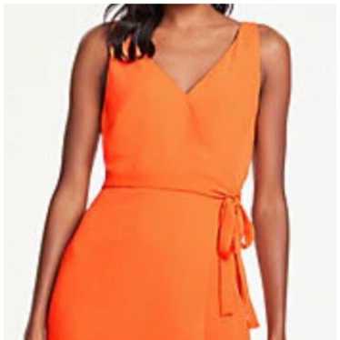 Ann Taylor Marigold Business Casual Formal Orange… - image 1