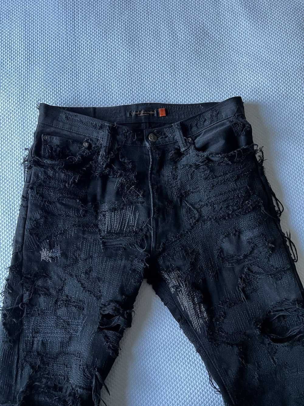 Undercover undercover arts and crafts 85 denim bl… - image 4