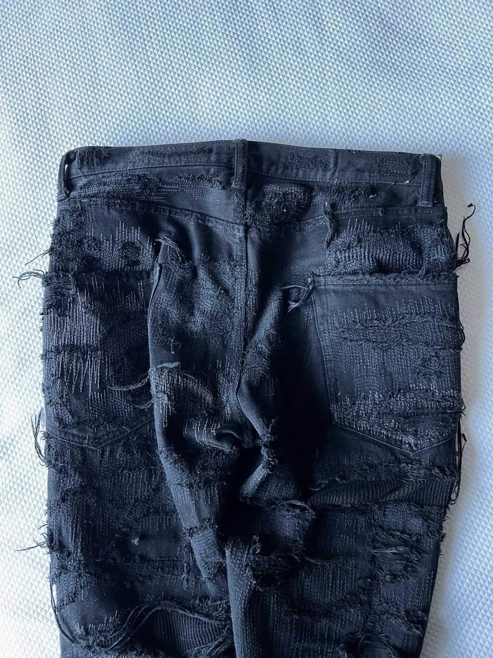 Undercover undercover arts and crafts 85 denim bl… - image 7