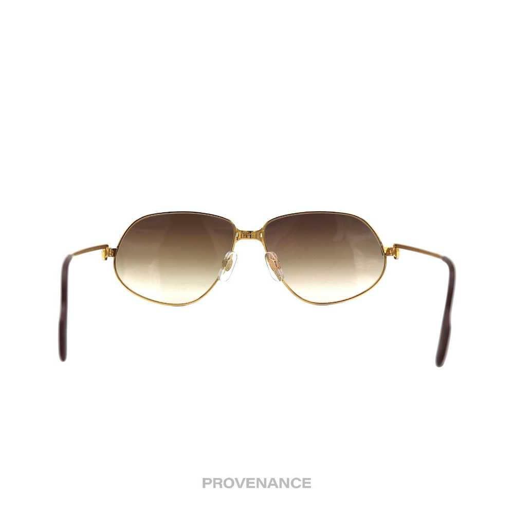 Cartier 🔴 Cartier Panthere MM Sunglasses - Gold … - image 7