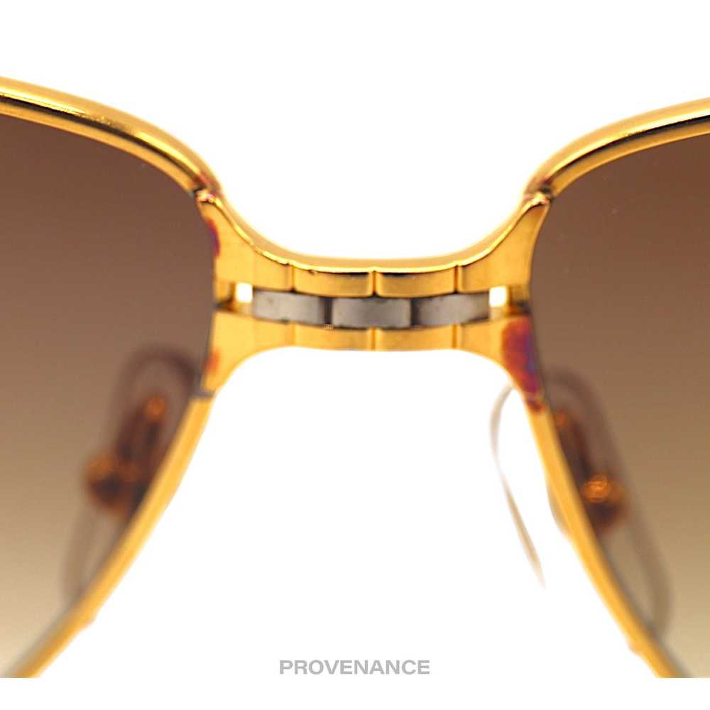 Cartier 🔴 Cartier Panthere MM Sunglasses - Gold … - image 8