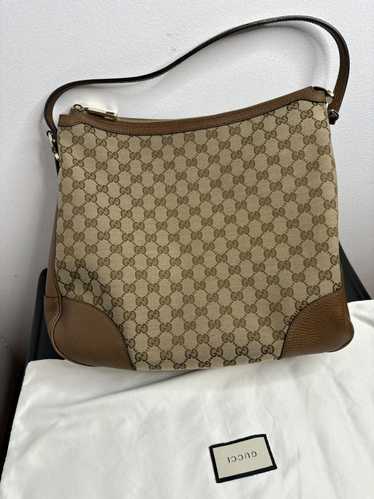 Gucci GG Canvas Large Bree Hobo