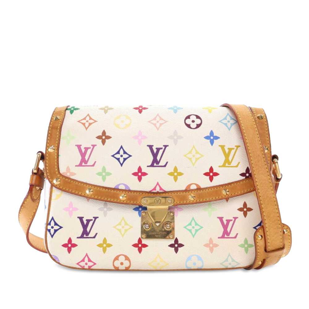 White Louis Vuitton Monogram Murakami Sologne Cro… - image 1