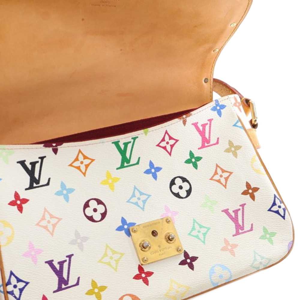 White Louis Vuitton Monogram Murakami Sologne Cro… - image 6