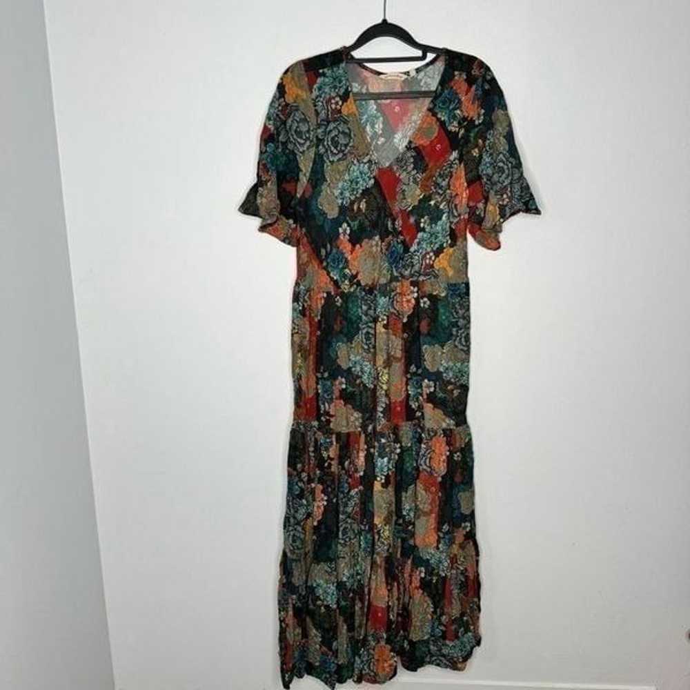 Soft Surroundings A line maxi dress size medium - image 2