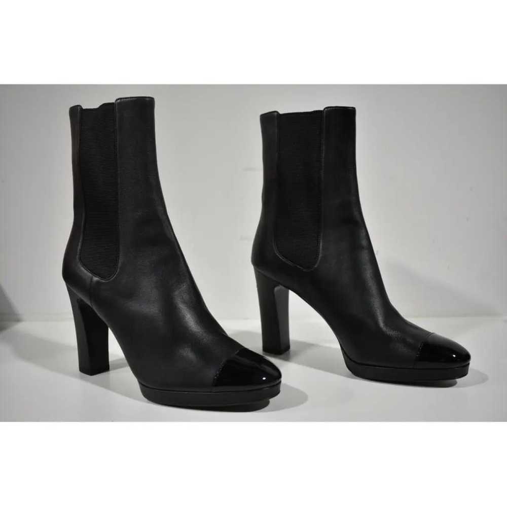 Chanel Leather boots - image 3