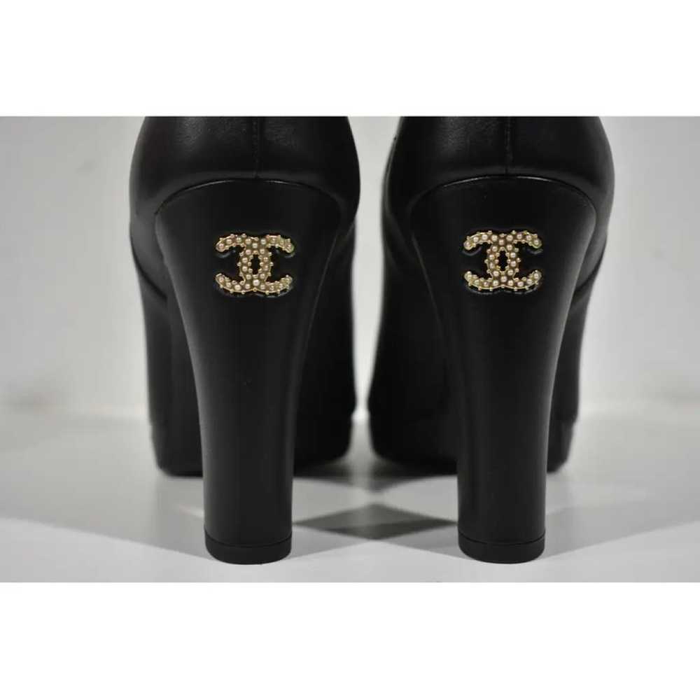 Chanel Leather boots - image 8