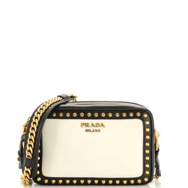 PRADA Chain Camera Bag Studded City Calf Small - image 1