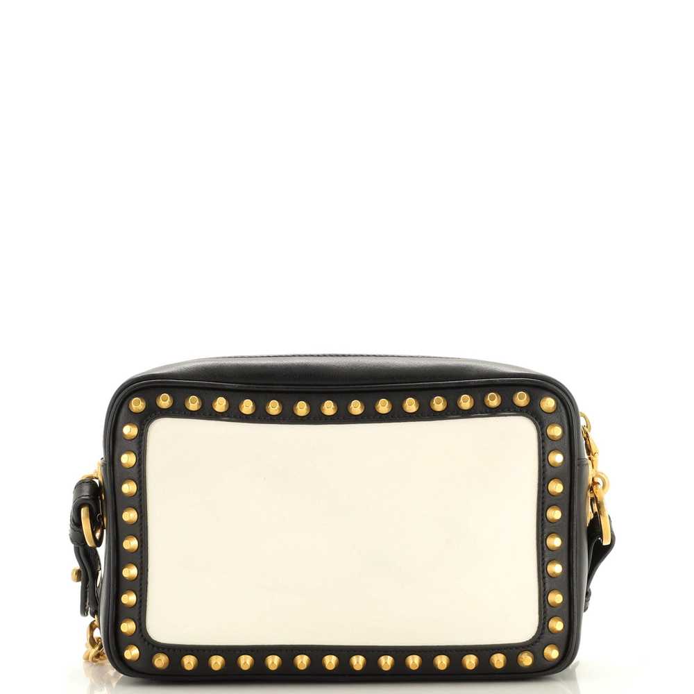 PRADA Chain Camera Bag Studded City Calf Small - image 3