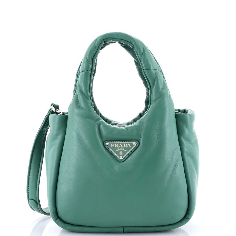 PRADA Padded Soft Tote Leather Mini - image 1