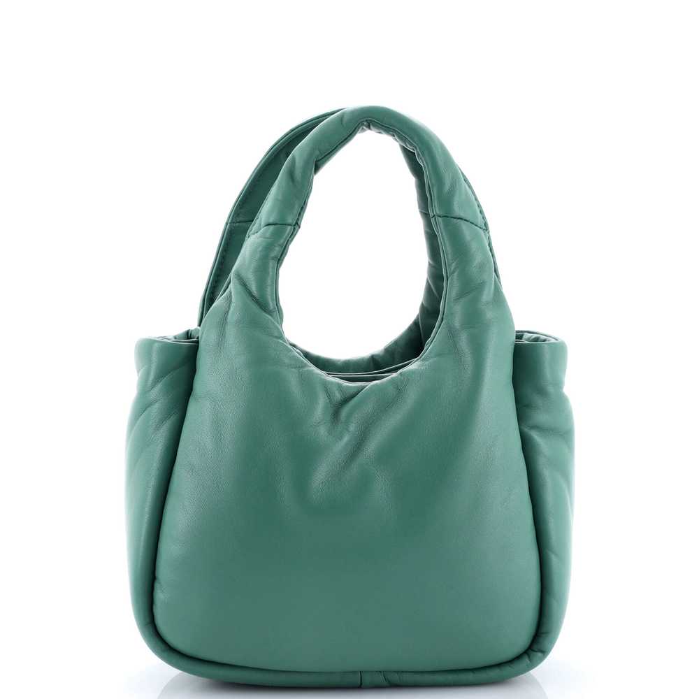 PRADA Padded Soft Tote Leather Mini - image 3