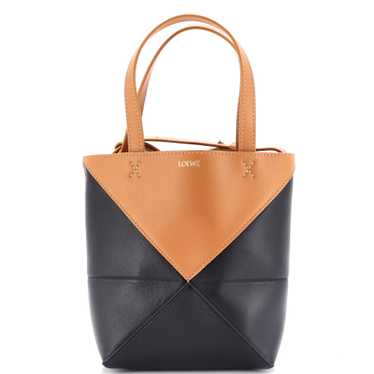 LOEWE Puzzle Fold Tote Leather Mini