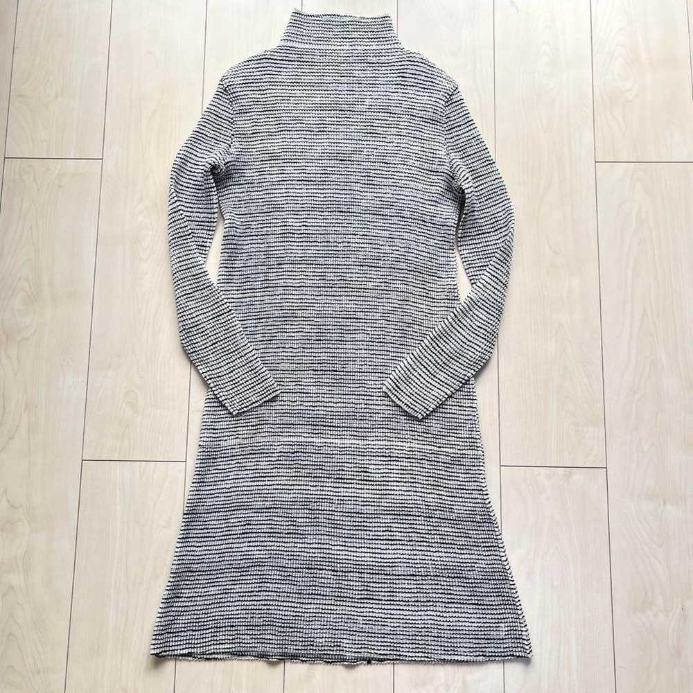 SPECCHIO Pleated High Neck Long Sleeve Dress - image 1