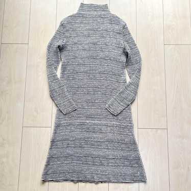 SPECCHIO Pleated High Neck Long Sleeve Dress - image 1