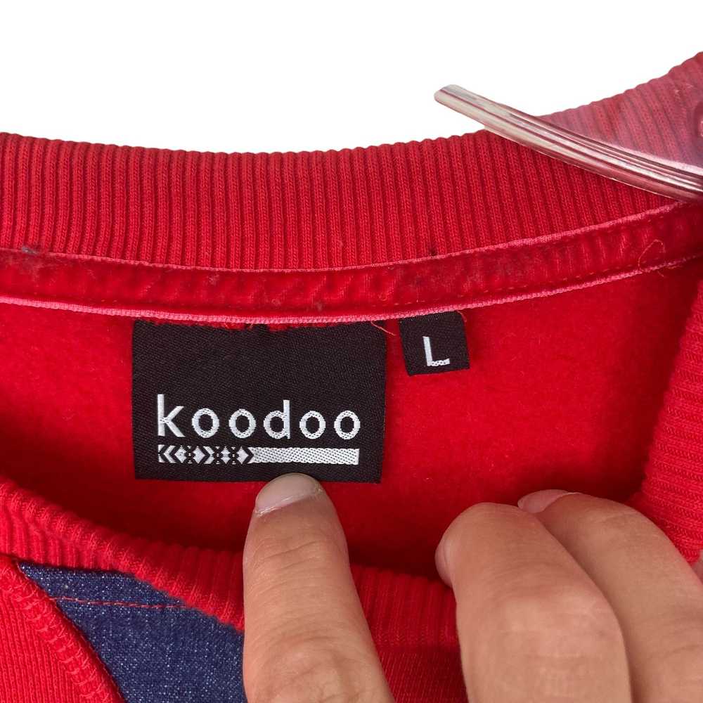 Other Koodoo Playground Sneakerhead Red Sweatshir… - image 7