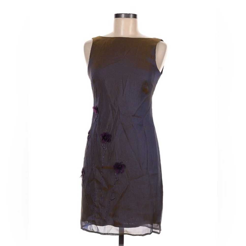 90s Organza Shift Dress - image 1