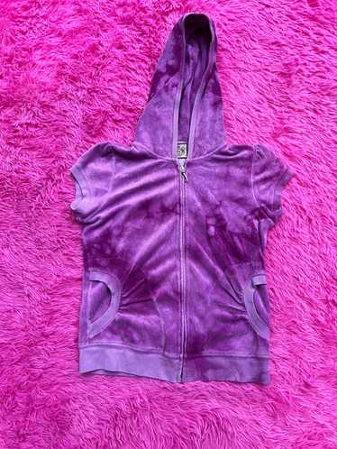 purple tie dye hoodie