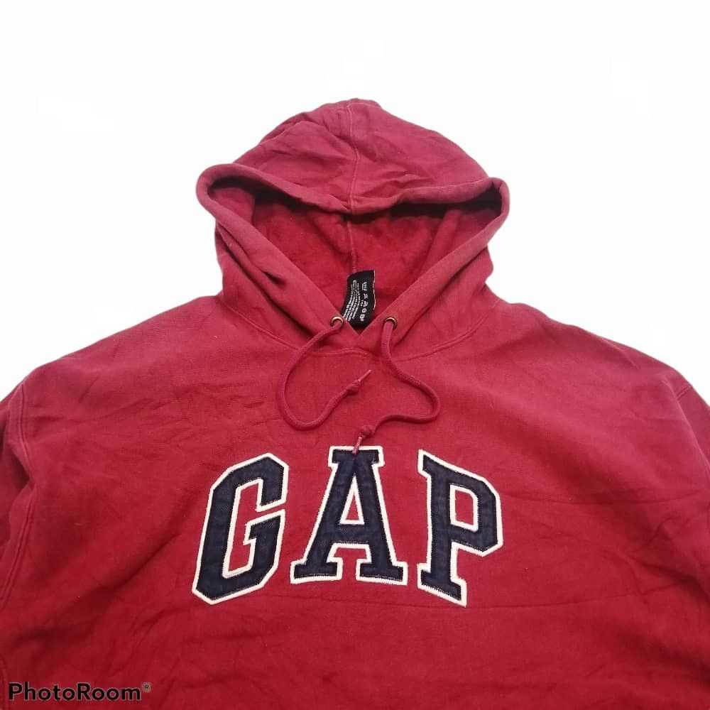 Gap × Streetwear Gap Hoodies Embroidered Big Logo… - image 2