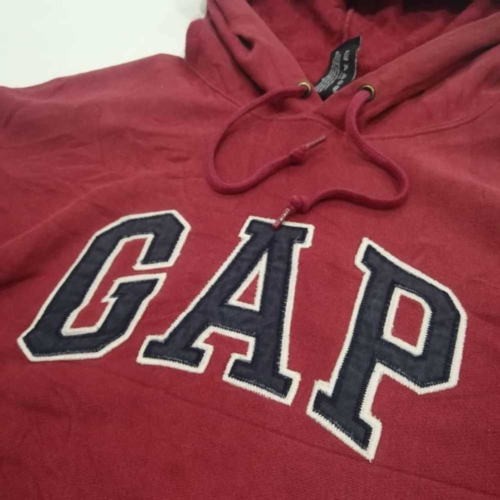 Gap × Streetwear Gap Hoodies Embroidered Big Logo… - image 7