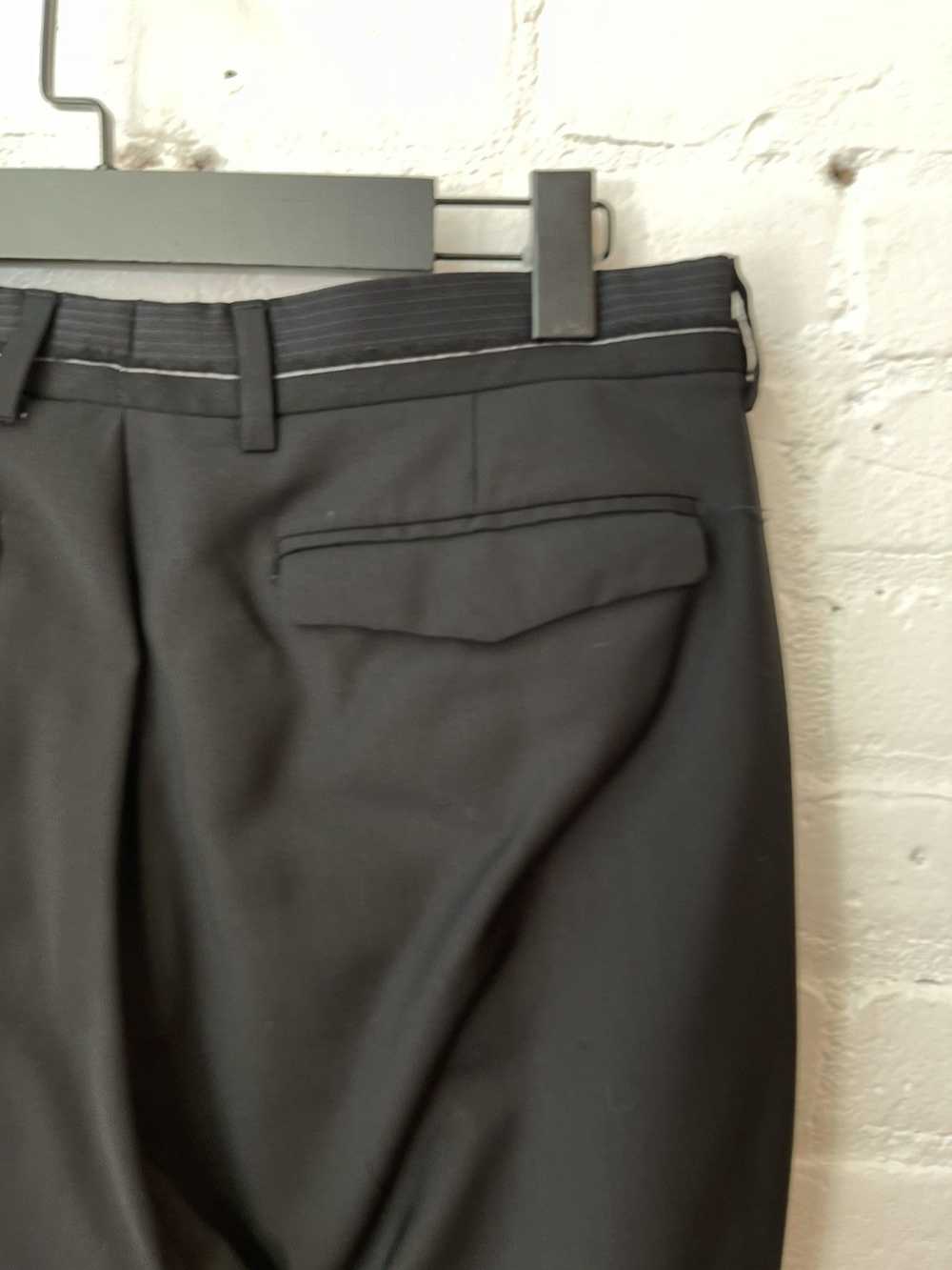 Dior Dior Homme Cummerbund Slacks Dress Pants bla… - image 9