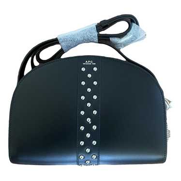 APC Demi-lune leather handbag