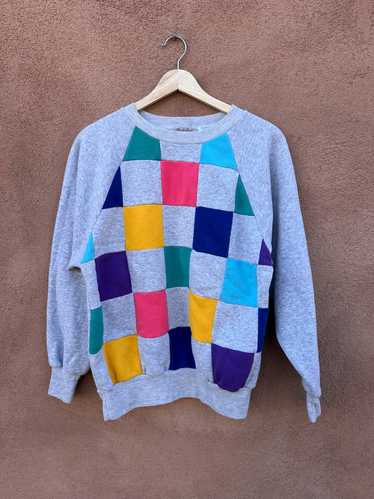 Mark Reed Colorful Check Sweatshirt